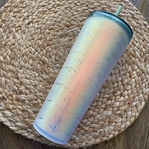 Starbucks Sirens Tail Iridescent Cold Cup